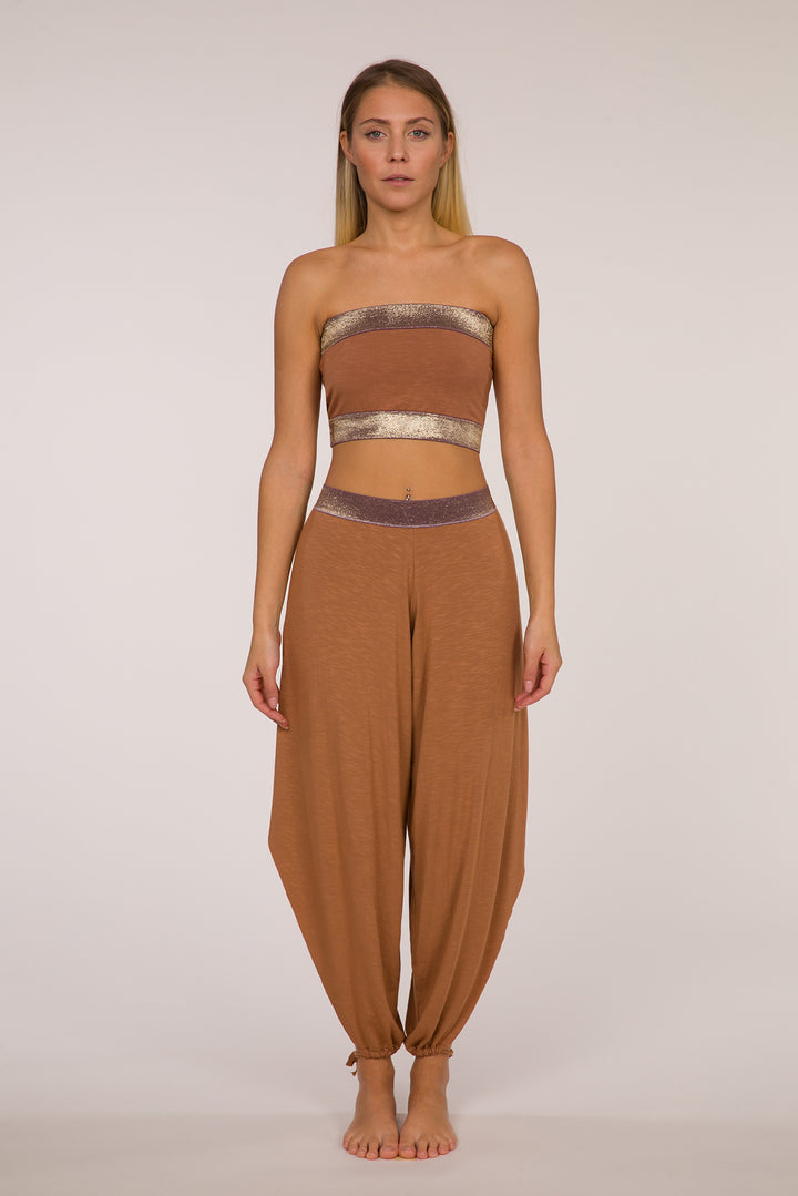 Boho Harem Pants - Bronzo