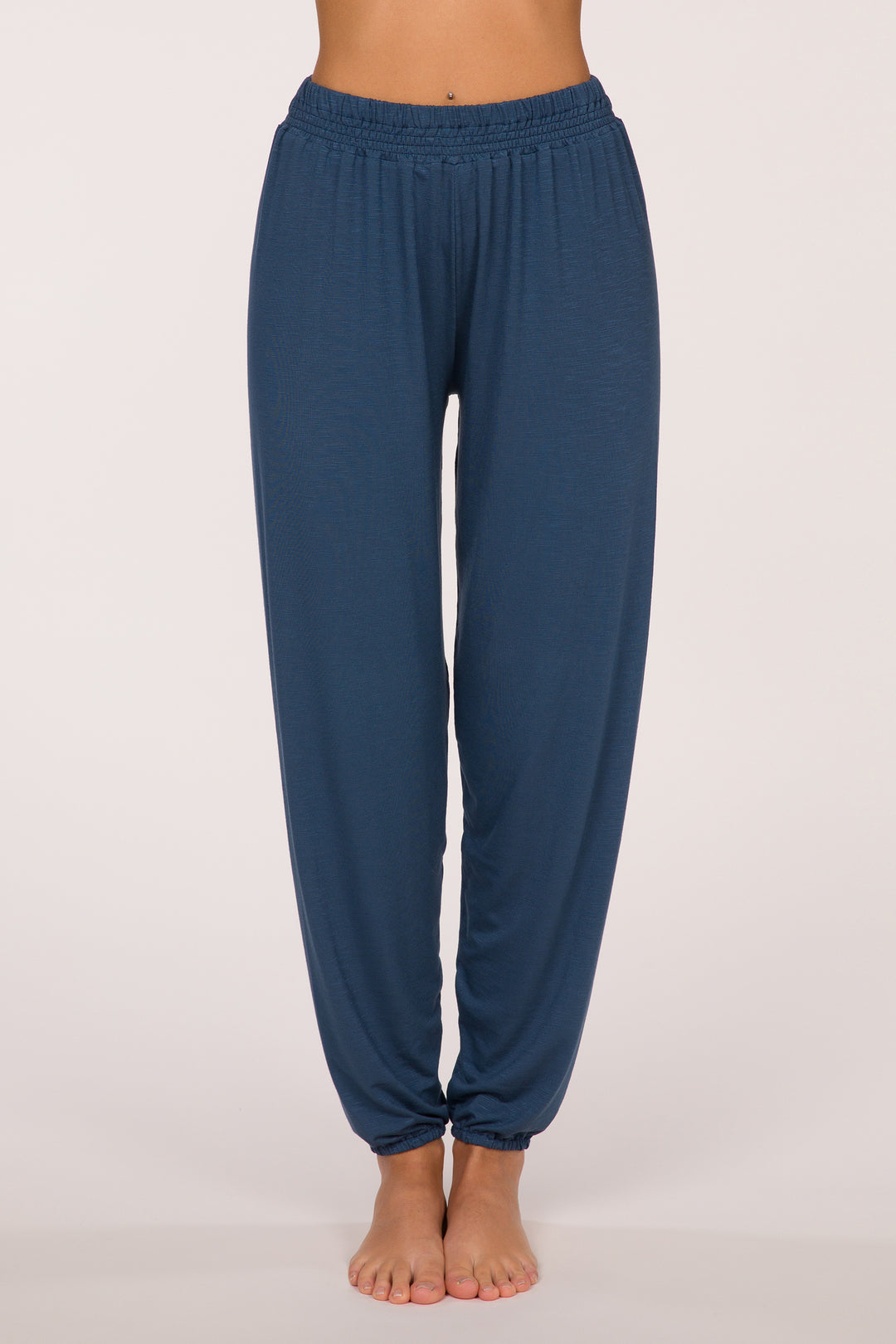 Bali Meditation Pants - Blu Mirtillo 