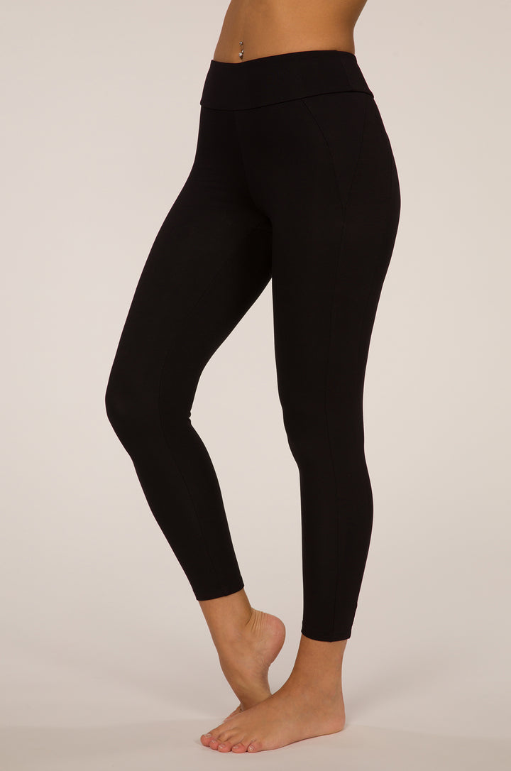 NY High Rise 7/8 Legging - Black