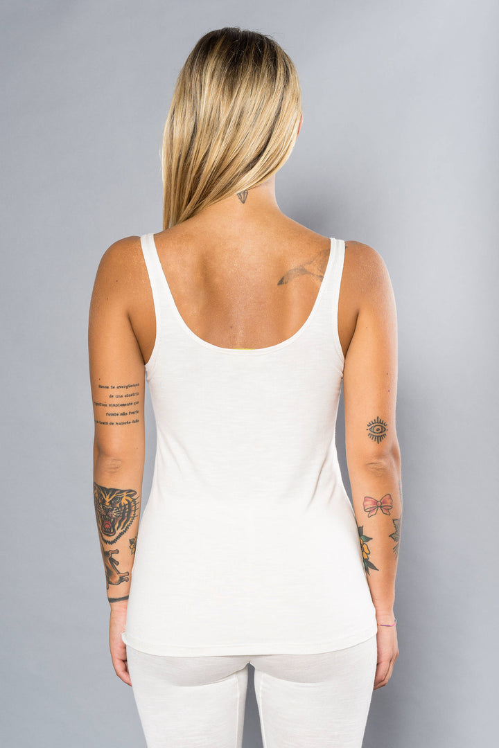 In-Ex Bamboo Essential Tank Top - White