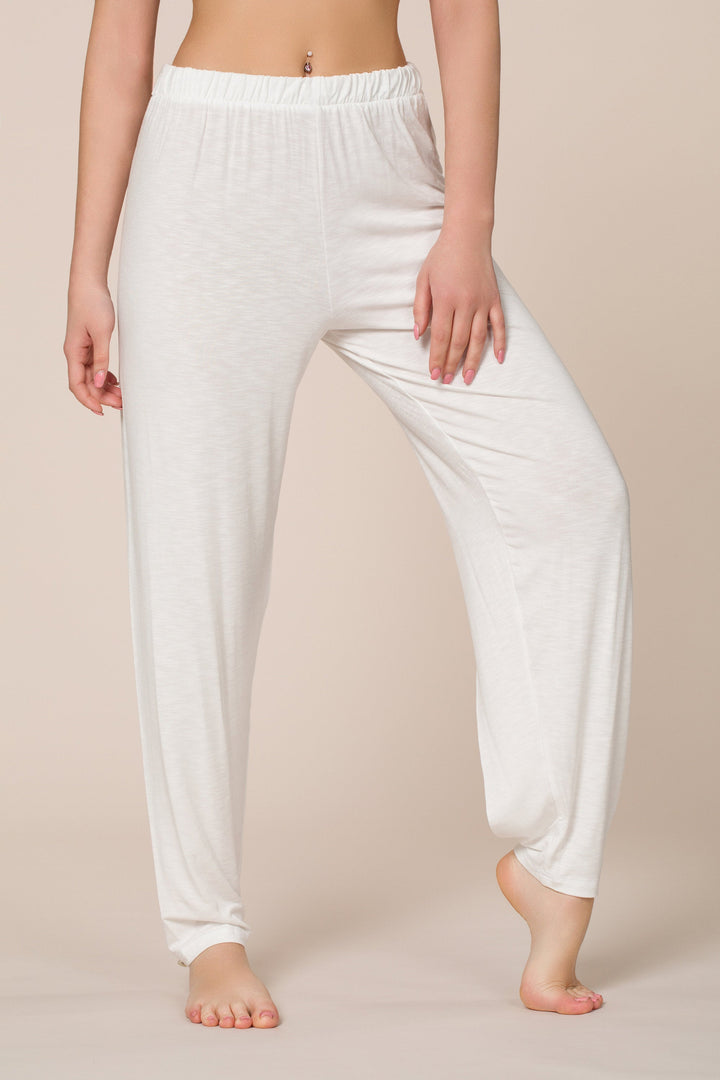 New Bali Meditation Pants - White