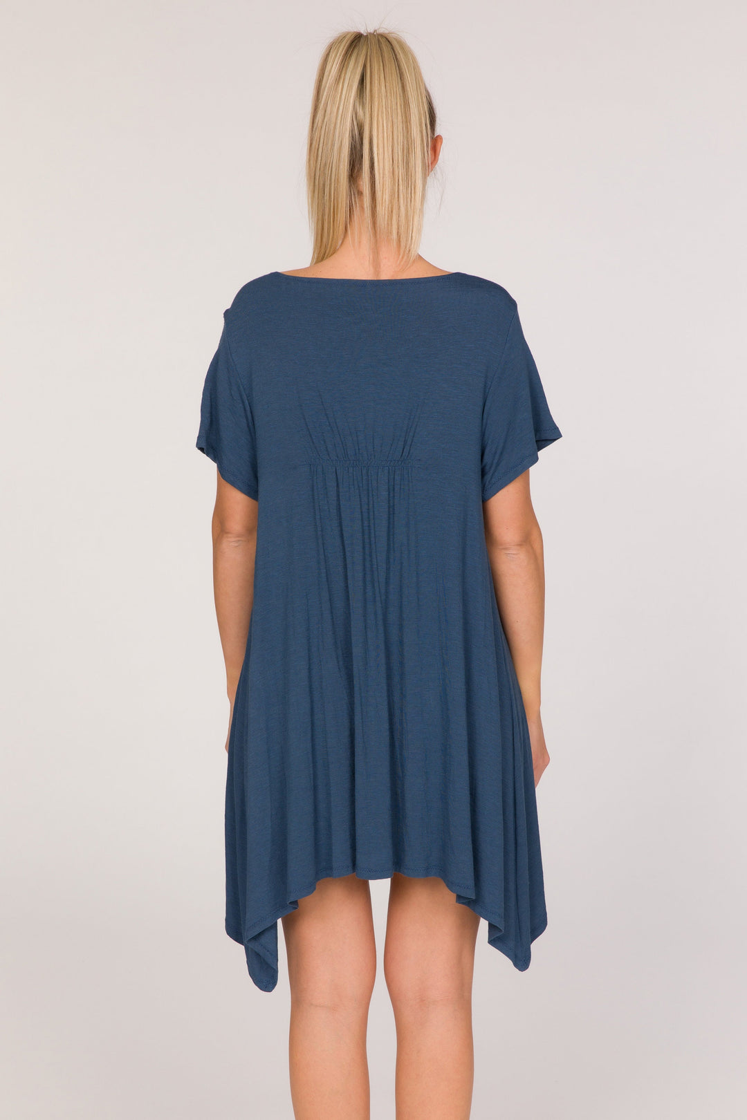 Patty Short Dress - Blueberry