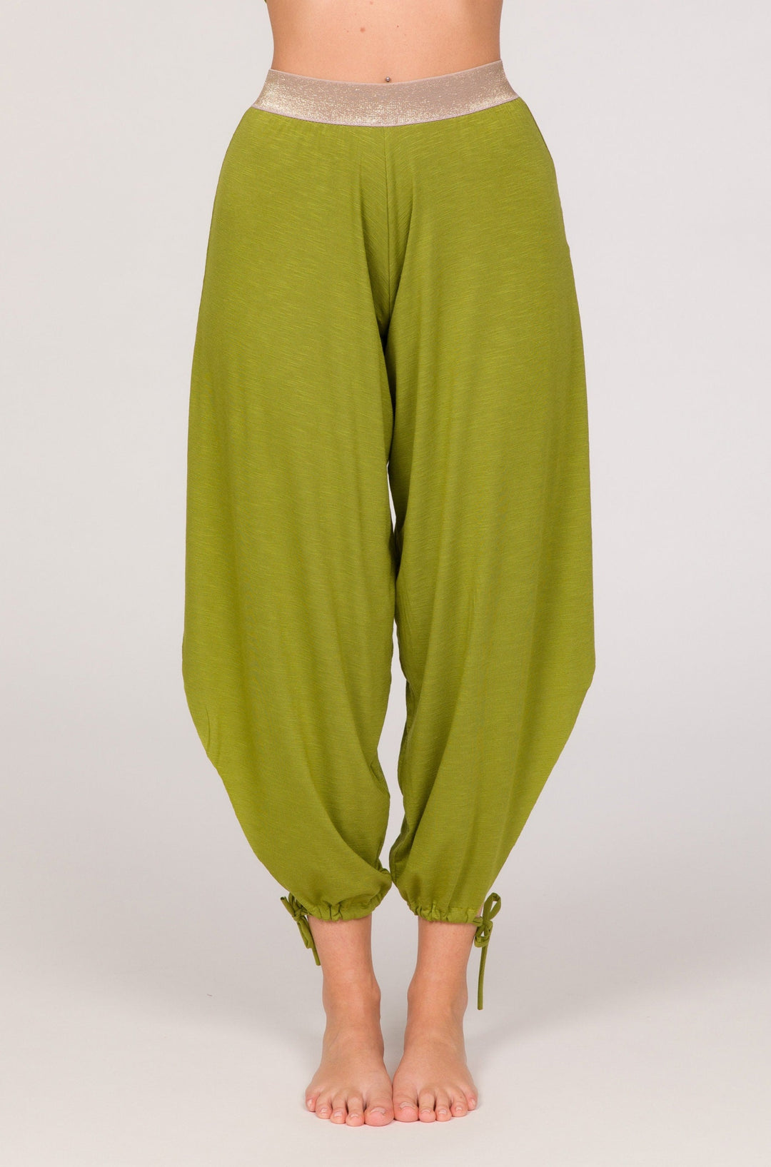 Boho Harem Pants - Green