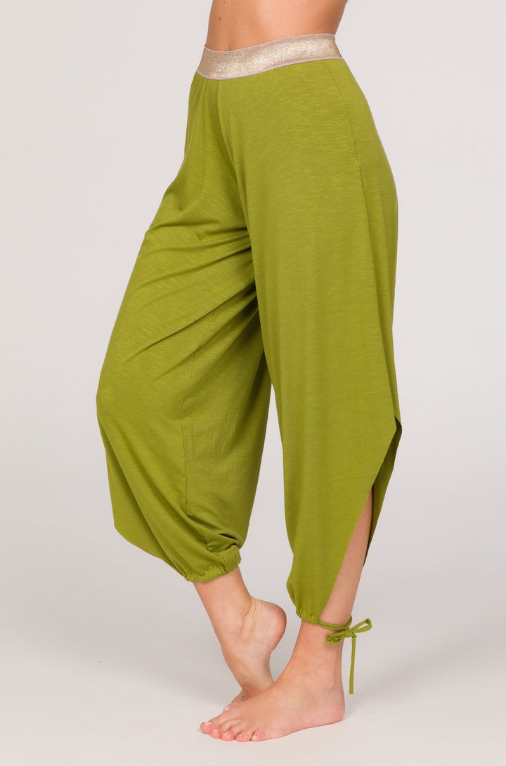 Boho Harem Pants - Green