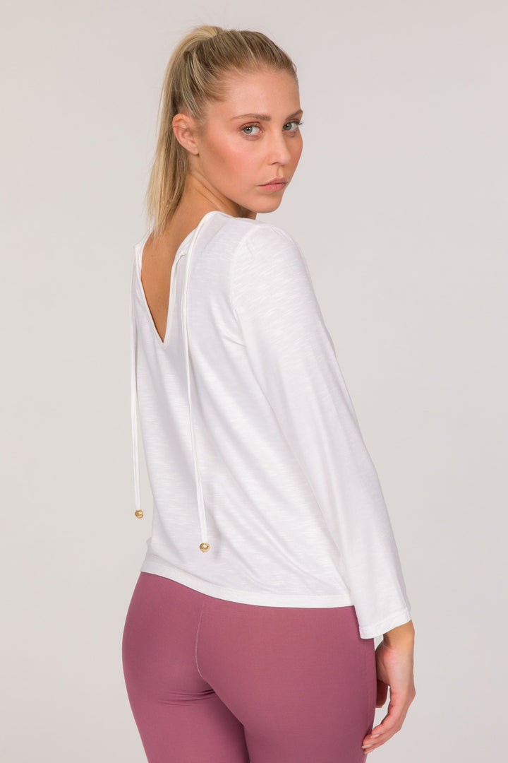 Kiki Long Sleeve Shirt - White