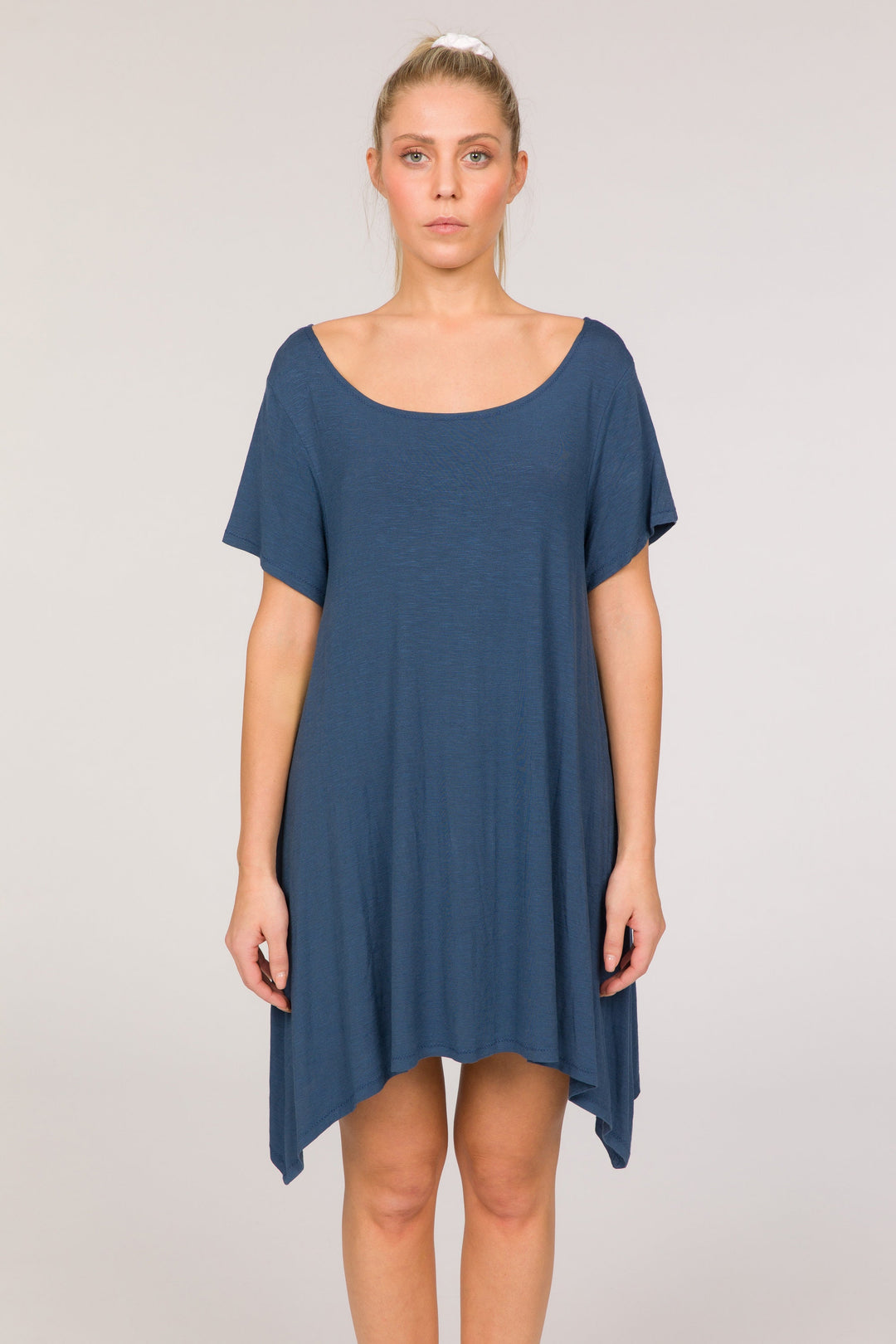 Patty Short Dress - Blueberry