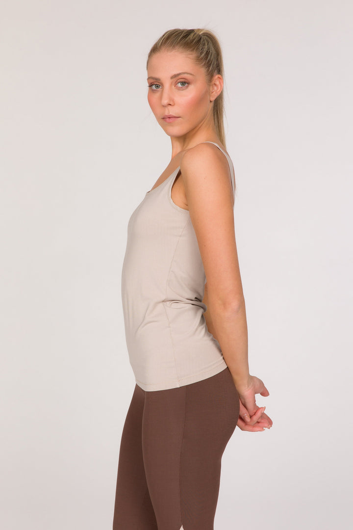 In-Ex Bamboo Essential Tank Top - Ice