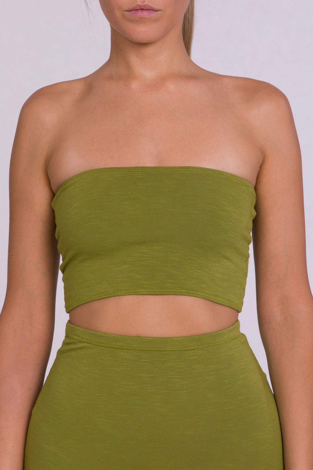 Francesca Essential Tube Top - Green